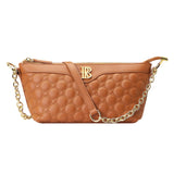 Royal Bagger Classic Quilted Chain Shoulder Bag for Women, Genuine Soft Cow Leather Underarm Purse, Fashion Handbag 3263