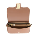 Royal Bagger Crossbody Box Bag for Women, Genuine Cowhide Leather, Elegant Small Shoulder Purse, Compact Daily Handbag 3245