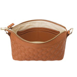 Royal Bagger Classic Quilted Chain Shoulder Bag for Women, Genuine Soft Cow Leather Underarm Purse, Fashion Handbag 3263