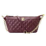 Royal Bagger Classic Quilted Chain Shoulder Bag for Women, Genuine Soft Cow Leather Underarm Purse, Fashion Handbag 3263