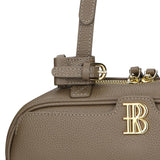 Royal Bagger Genuine Cow Leather Shoulder Handbag for Women, Cylinder Purse with Adjustable Strap, Fashion Women's Bag 3249