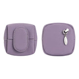 Royal Bagger Mini Lychee Pattern Coin Purse, Solid Color Buckle Key Earphone Storage Bag, Casual Change Pouch for Daily Use 1603