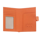 Royal Bagger RFID Genuine Leather Passport Wallet for Women, Casual Travel Wallets and Card Holder with SIM Card Pin Tool 3220