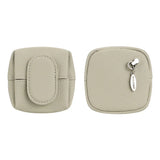 Royal Bagger Mini Lychee Pattern Coin Purse, Solid Color Buckle Key Earphone Storage Bag, Casual Change Pouch for Daily Use 1603