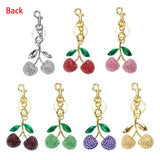 Royal Bagger Cute Cherry Keychain - Fashion Casual Metal Cherry Charm, Key Ring for Backpacks, Purses, and Gifts 001