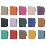 Royal Bagger RFID Blocking Genuine Leather Short Wallet for Women - Slim Bifold Coin Purse, Fashionable & Simple Design 3201