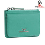 Royal Bagger Genuine Leather Women's Coin Purse - RFID Blocking Small Wallet, Casual Zipper Change Pouch for Daily Use 3200