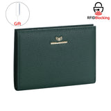 Royal Bagger RFID Genuine Leather Passport Wallets for Women, Travel Wallet with Card Slots, SIM Card Storage and Tool 4090