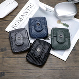 Royal Bagger Carbon Fiber Coin Purses for Men, RFID Slim Minimalist Wallet, Lightweight Large-Capacity Card & Cash Holder 4603