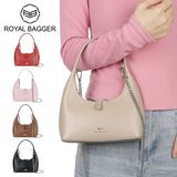 Royal Bagger Genuine Leather Small Handbags for Women Fashion Casual Chain Shoulder Crossbody Bag 2600