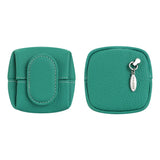 Royal Bagger Mini Lychee Pattern Coin Purse, Solid Color Buckle Key Earphone Storage Bag, Casual Change Pouch for Daily Use 1603