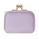 Royal Bagger Genuine Leather Mini Kiss Lock Coin & Jewelry Box, Removable Keychain, Storage for Rings, Earrings, Necklaces 2894