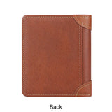 Royal Bagger RFID Vintage Short Wallets for Men Genuine Leather Card Holder Simple Thin Bifold Wallet 3001