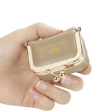 Small Size, Royal Bagger Retro Genuine Leather Mini Kiss Lock Coin Purse – Women's Jewelry Box for Earrings, Rings & More 3894