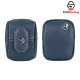 Royal Bagger Carbon Fiber Coin Purses for Men, RFID Slim Minimalist Wallet, Lightweight Large-Capacity Card & Cash Holder 4603