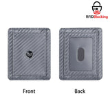 Royal Bagger RFID Ultra-thin Genuine Leather Card Holder for Men Small Card Holder Simple Coin Clip 3230