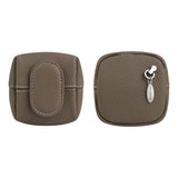 Royal Bagger Mini Lychee Pattern Coin Purse, Solid Color Buckle Key Earphone Storage Bag, Casual Change Pouch for Daily Use 1603