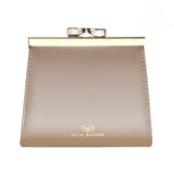 Royal Bagger Kiss Lock RFID Credit Card Holder for Women, Genuine Cow Leather Short Wallets, Fashion Vintage Coin Purse 3242