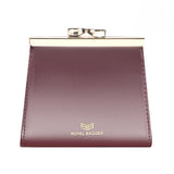 Royal Bagger Kiss Lock RFID Credit Card Holder for Women, Genuine Cow Leather Short Wallets, Fashion Vintage Coin Purse 3242