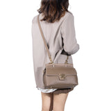 Royal Bagger Genuine Cow Leather Shoulder Crossbody Bag for Women, Large Capacity Top Handle Handbag Stylish Daily Purse 3248