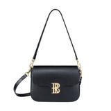 Royal Bagger Crossbody Box Bag for Women, Genuine Cowhide Leather, Elegant Small Shoulder Purse, Compact Daily Handbag 3245