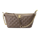 Royal Bagger Classic Quilted Chain Shoulder Bag for Women, Genuine Soft Cow Leather Underarm Purse, Fashion Handbag 3263