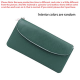 Royal Bagger Genuine Cow Leather Long Wallet for Women Simple Solid Color Money Clips Clutch Coin Purse Casual Card Holder 1503