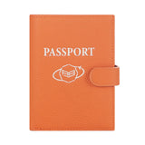 Royal Bagger RFID Genuine Leather Passport Wallet for Women, Casual Travel Wallets and Card Holder with SIM Card Pin Tool 3220