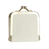 Royal Bagger Genuine Leather Mini Jewelry Box, Ring & Necklace Storage, Slim Coin Purse with Kiss Lock for Women 3120