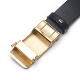 Royal Bagger Men's Genuine Leather Ratchet Belt for Dress & Casual Wear, Trim-to-Fit Design, Elegant Gift Box 01