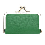 Royal Bagger Genuine Leather Jewelry Box, Mini Case for Rings, Necklaces & Earrings, Kiss Lock Coin Purse for Women 3203