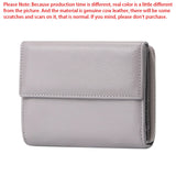 Royal Bagger Portable Trifold Short Wallets, Genuine Leather Coin Purse, Fashion Multiple Slot Card Holder 1869