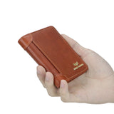 Royal Bagger RFID Vintage Short Wallets for Men Genuine Leather Card Holder Simple Thin Bifold Wallet 3001