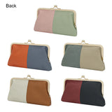 Royal Bagger RFID Blocking Genuine Leather Clutch Purse for Women, Elegant Evening Wallet with Kiss Lock, Phone Holder 2868