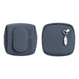 Royal Bagger Mini Lychee Pattern Coin Purse, Solid Color Buckle Key Earphone Storage Bag, Casual Change Pouch for Daily Use 1603