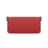 Royal Bagger Genuine Leather Mini Coin Purse, Solid Color Kiss Lock Change Pouch, Casual Style Small Storage Bag for Women 1894