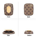 Royal Bagger RFID Mini Coin Purse for Women – Signature Coated Canvas & Vegetable-Tanned Cowhide Leather, Small Wallet Pouch for Keys, Earphones & Essentials 7603