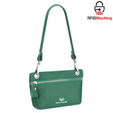 Royal Bagger RFID Blocking Coin Purse for Women Genuine Leather Portable Small Handbag Fashion Casual Clutch Wallet 2756